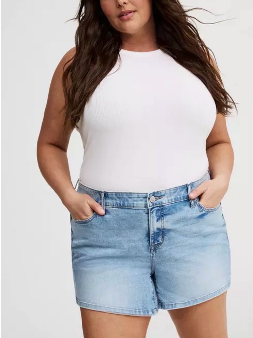 NWT TORRID 5'' Perfect Mid-Rise Short SIZE 18